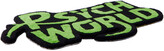Thumbnail for your product : Psychworld SSENSE Exclusive Black & Green Logo Rug