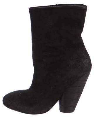 Marsèll Suede Round-Toe Ankle Boots