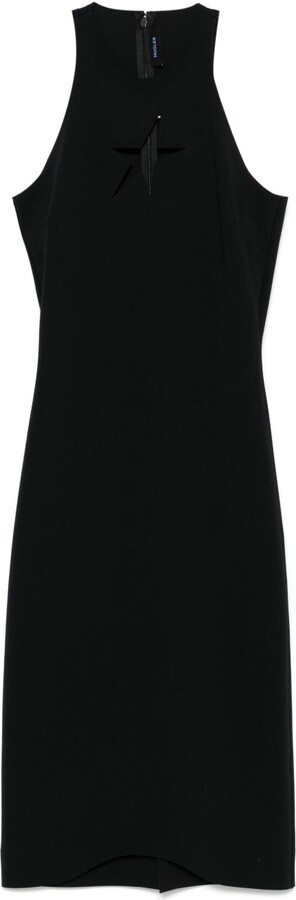Thierry Mugler Fitted Midi Dress