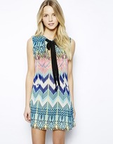 Thumbnail for your product : Jovonnista Adelle Geo-Tribal Tunic Dress