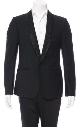 Alexander McQueen Embellished Tuxedo Jacket