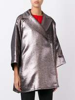 Thumbnail for your product : Gianluca Capannolo metallic 'Emma' coat