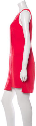Sachin + Babi Zip-Accented Sleeveless Dress