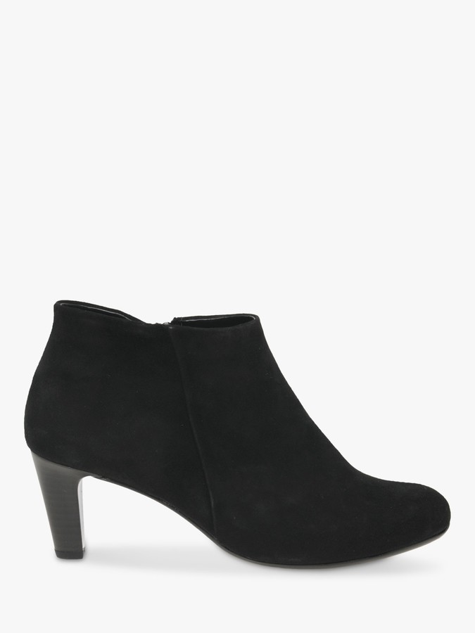 gabor grey suede boots