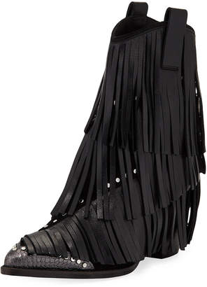 Zadig & Voltaire Carla Plus Fringed Western Boots