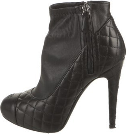 Chanel Women's Black Boots