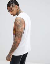 Thumbnail for your product : ASOS Wu Tang Clan Sleeveless T-Shirt With Extreme Dropped Armhole
