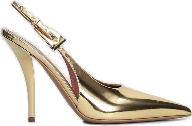 Paris Texas Women's Gold Shoes | ShopStyle