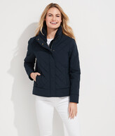 Thumbnail for your product : Vineyard Vines Short Quilted Sherpa Collar Jacket