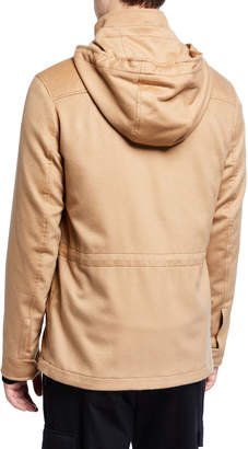 Ermenegildo Zegna Men's Cashmere Hooded Coat
