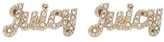 Thumbnail for your product : Juicy Couture Pave Juicy Stud Earring