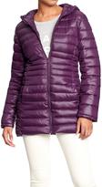 Thumbnail for your product : Old Navy Women's Long Quilted Nylon Jackets