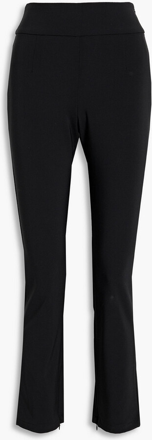 Good American Disco twill straight-leg pants