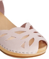 Thumbnail for your product : Swedish Hasbeens Pink Ornament Flat Sandals