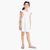Thumbnail for your product : J.Crew Girls' tassel gauze dress