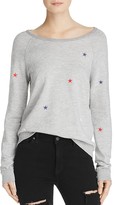 Thumbnail for your product : Sundry Boat Neck Stars Pullover