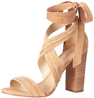 Schutz Women's S2-01480100 Ankle Strap Sandals, Brown Desert