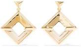 Thumbnail for your product : Noir 14-karat Gold-plated Earrings