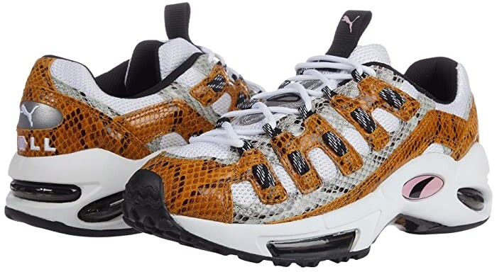 mens orange puma shoes