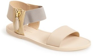 Kenneth Cole New York 'Ana' Leather Ankle Strap Sandal (Women)
