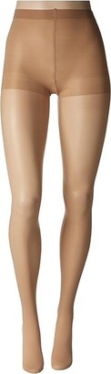 Hue Sheer Tights with Control Top (Natural) Control Top Hose
