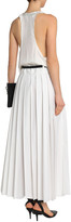 Thumbnail for your product : Haider Ackermann Silk And Pleated Poplin Maxi Dress