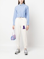 Thumbnail for your product : adidas Appliqué-Detail Cotton Track Pants