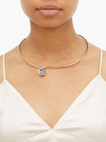 Thumbnail for your product : COMPLETEDWORKS The Retired Ballerina Gold-vermeil Necklace - Light Blue