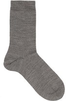 Thumbnail for your product : Falke Light Grey Merino Ankle Socks