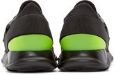 Thumbnail for your product : Christopher Kane Black Neon Spoiler Sneakers