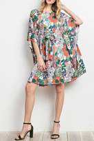 Thumbnail for your product : Easel Coral Kimono Dress