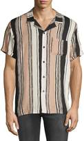 Thumbnail for your product : Kollar Stripe Button-Down Shirt