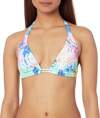 Luli Fama Women's Celestial Dreams-Triangle Halter Top Bikini
