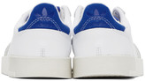 Thumbnail for your product : adidas White and Blue Supercourt Sneakers