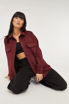 Thumbnail for your product : Ardene Faux Suede Shacket