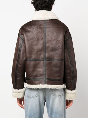 ジャケット Dunst Jackets Dunst Faux Shearling Zip Jacket | italist