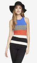 Thumbnail for your product : Express Block Stripe Cutaway Tank