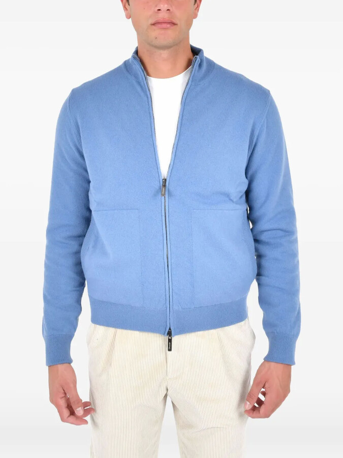 Drumohr Zip-Up Cardigan