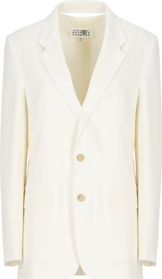 MM6 MAISON MARGIELA Single-Breasted Tailored Blazer