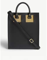 Thumbnail for your product : Sophie Hulme Black Mini Albion Leather Tote Bag