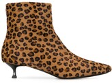 Thumbnail for your product : MSGM Leopard Print Ankle Boots