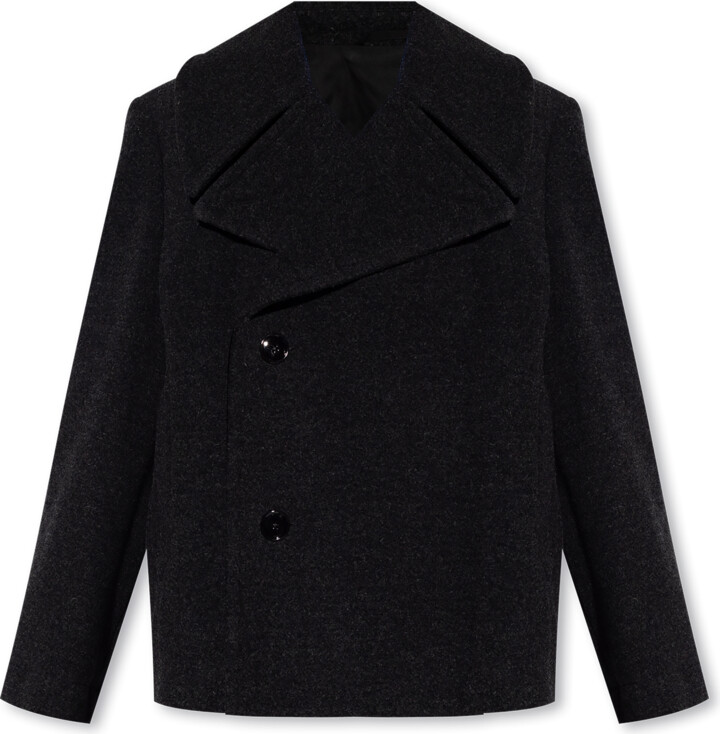 Lemaire Women's Black Coats | ShopStyle