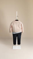Thumbnail for your product : Burberry Stitch Detail Cashmere Cardigan