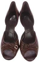 Thumbnail for your product : Christian Dior Cannage d'Orsay Sandals