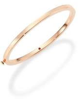 Thumbnail for your product : Roberto Coin 18K Rose Gold Oval Bangle Bracelet