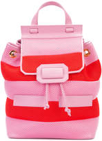 Thumbnail for your product : Moschino Boutique striped backpack