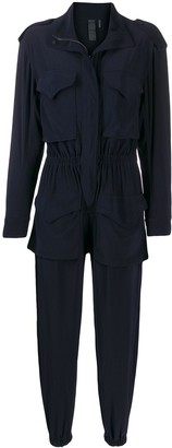 cargo jumpsuit black