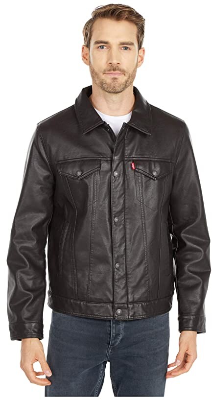 leather jacket levis