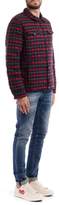 Thumbnail for your product : Museum Jonah Shirt Jacket Made Of Red, Blue And White Tartan Fabric