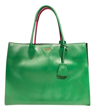 Prada Bibliotheque Multicolour Leather Handbags - ShopStyle Bags